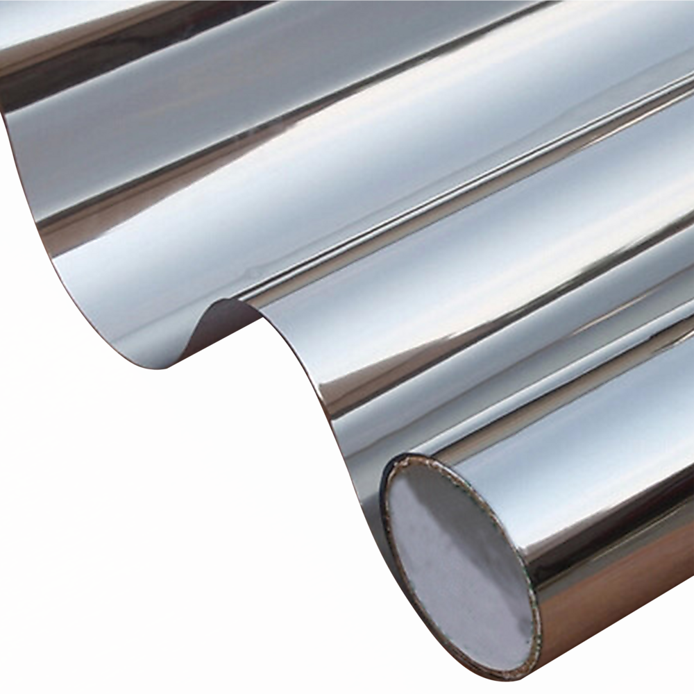 V63-821303-10355-03 One Way Mirror Privacy Reflection Window Tint Film STOP HEAT 24Ft x 2Ft - Image 4