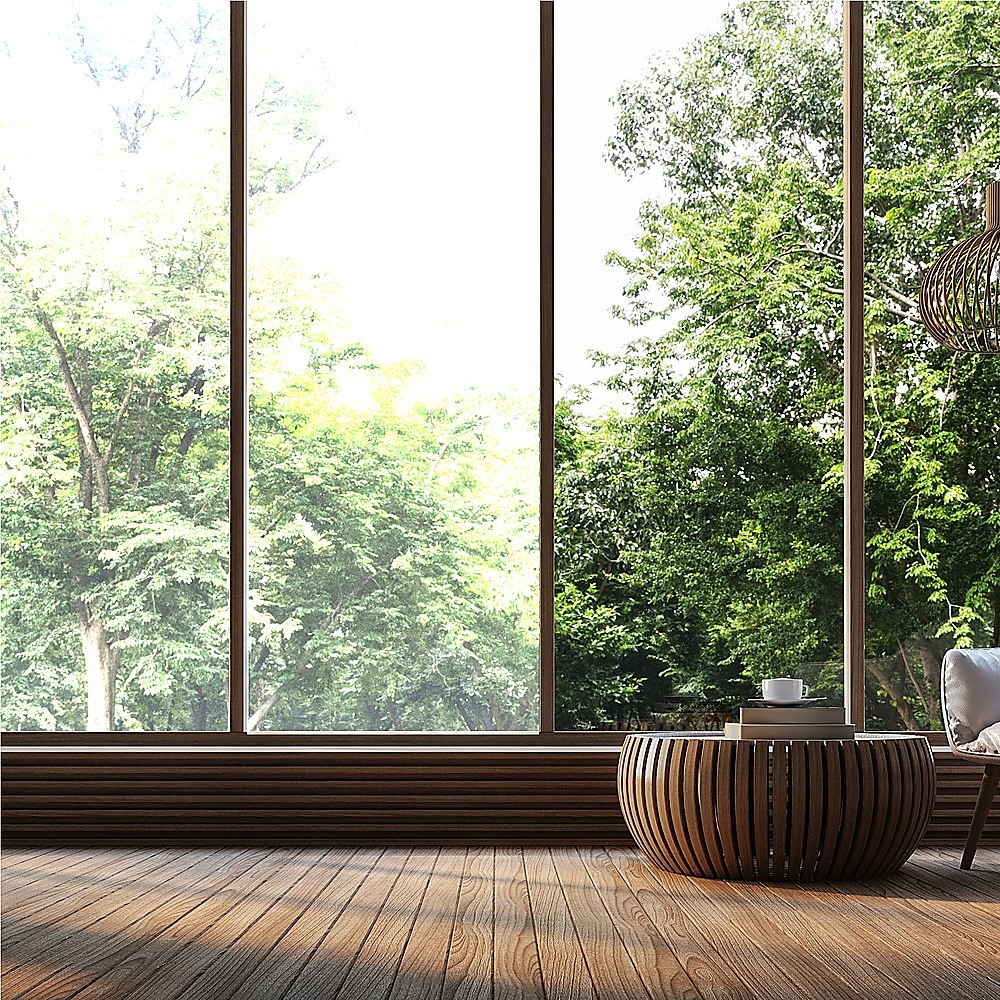V63-821303-10355-04 One Way Mirror Privacy Reflection Window Tint Film STOP HEAT 24Ft x 2Ft - Image 5