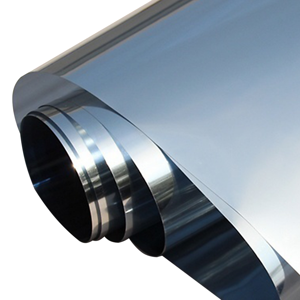 V63-821303-10355-06 One Way Mirror Privacy Reflection Window Tint Film STOP HEAT 24Ft x 2Ft - Image 7