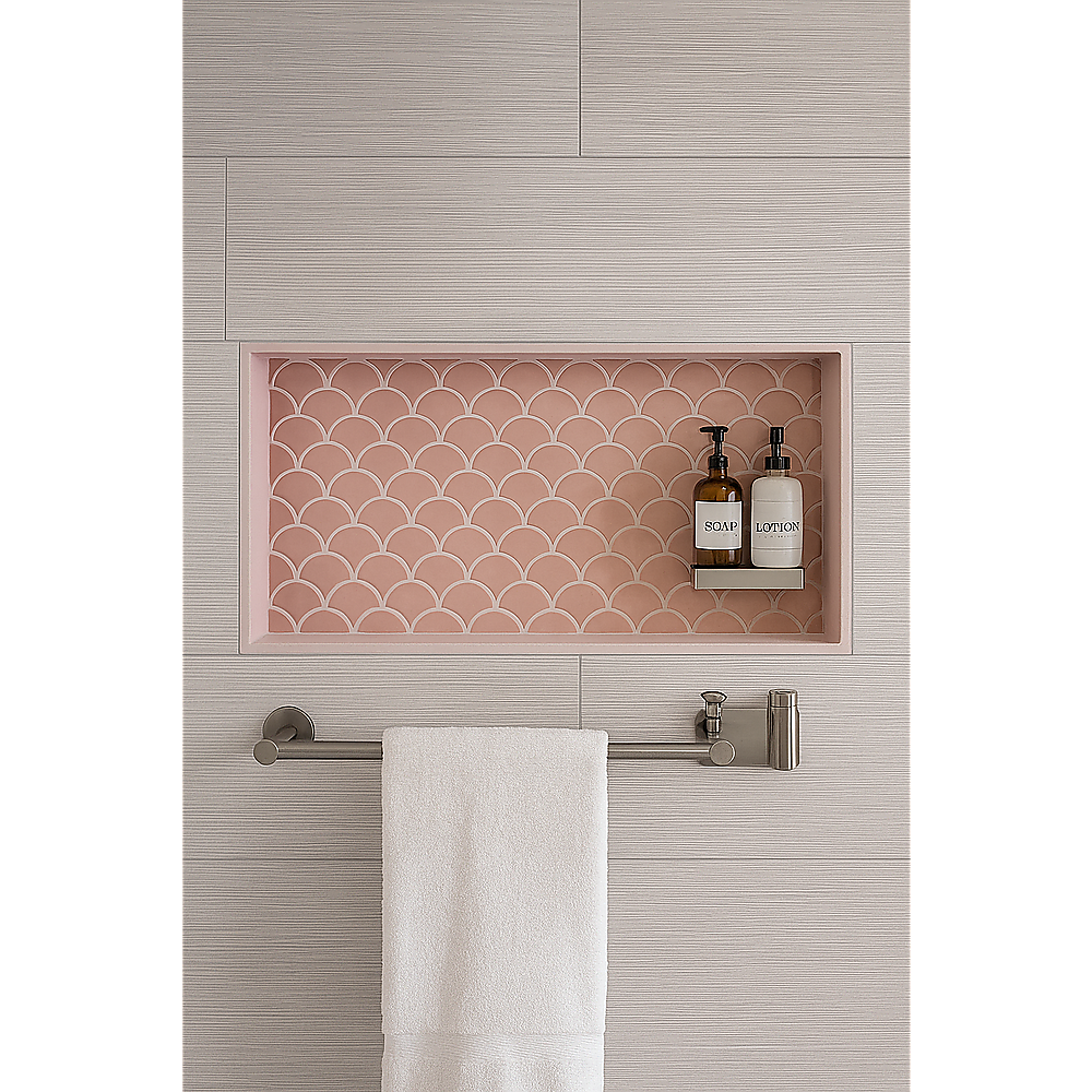 V63-822031-202507231812-01 Shower Niche - 350 x 600 x 92mm Prefabricated Wall Bathroom Renovation - Image 7