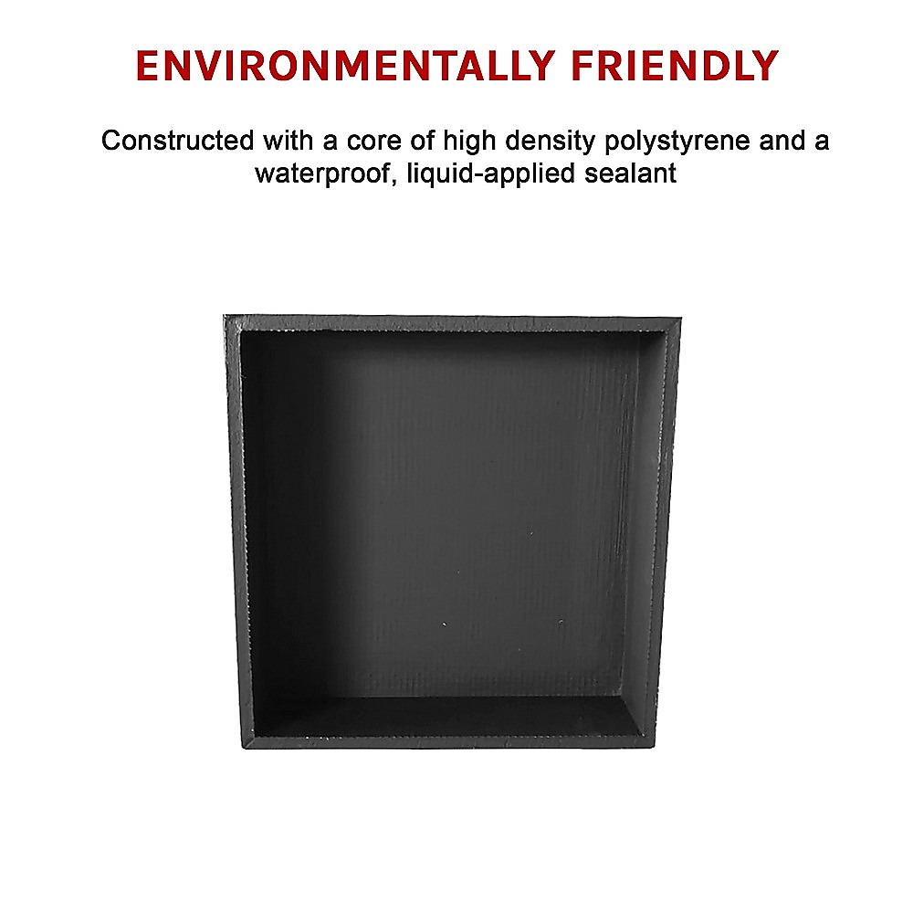 V63-822041-13440-09 Shower Niche - 350 x 350 x 92mm Prefabricated Wall Bathroom Renovation - Image 11