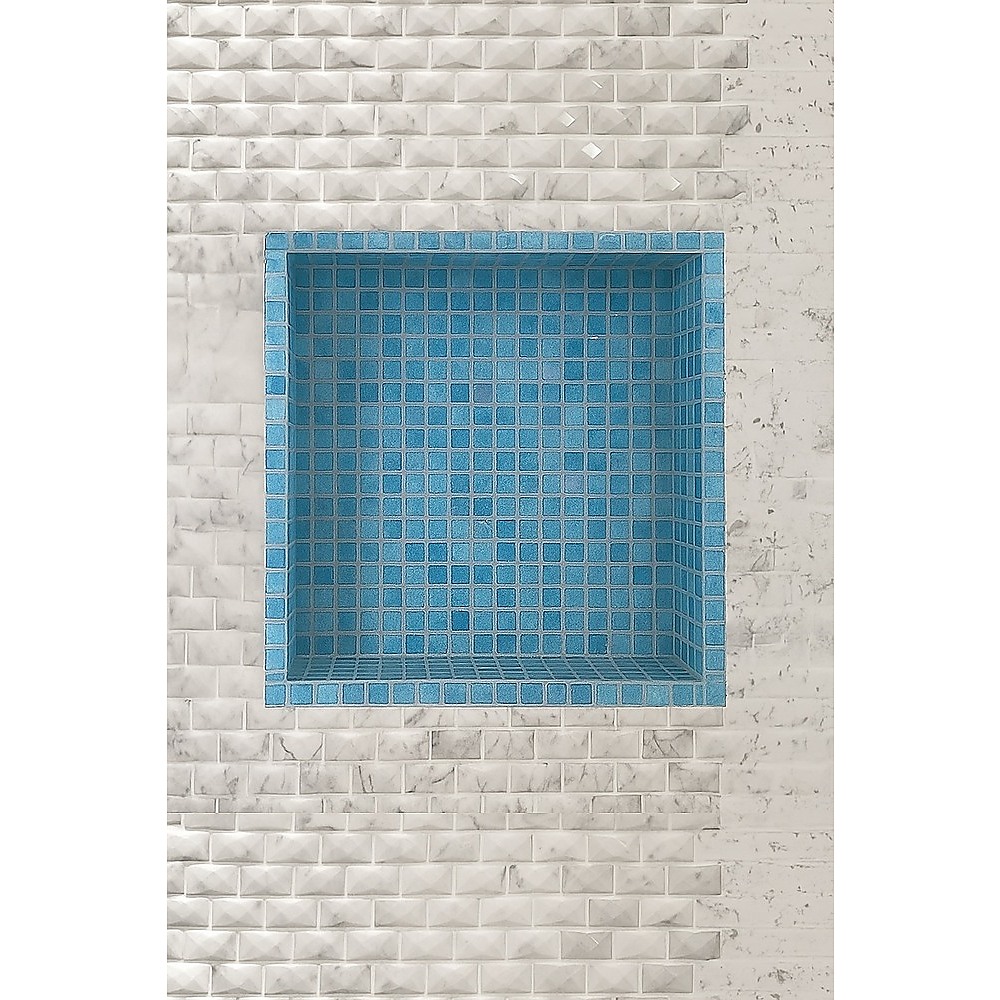 V63-822041-202507231809-01 Shower Niche - 350 x 350 x 92mm Prefabricated Wall Bathroom Renovation - Image 8