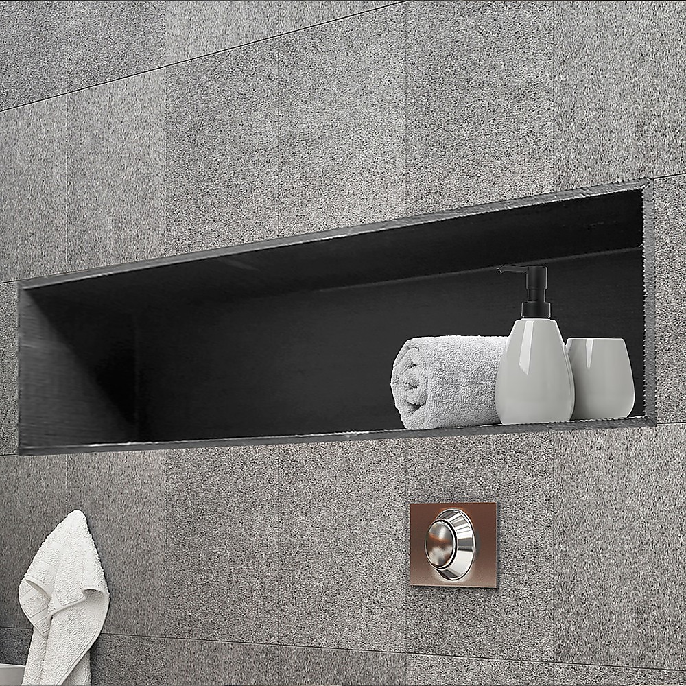 V63-822051-13441-00 Shower Niche - 250 x 900 x 92mm Prefabricated Wall Bathroom Renovation - Image 2