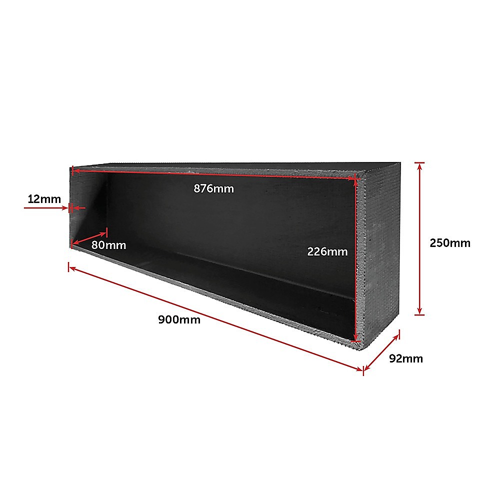 V63-822051-13441-10 Shower Niche - 250 x 900 x 92mm Prefabricated Wall Bathroom Renovation - Image 10