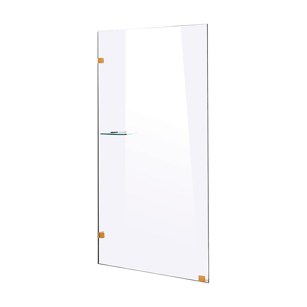 V63-829611-63200c6278e72.1000x1000-00 800 x 2100mm Frameless 10mm Safety Glass Shower Screen - Image 1