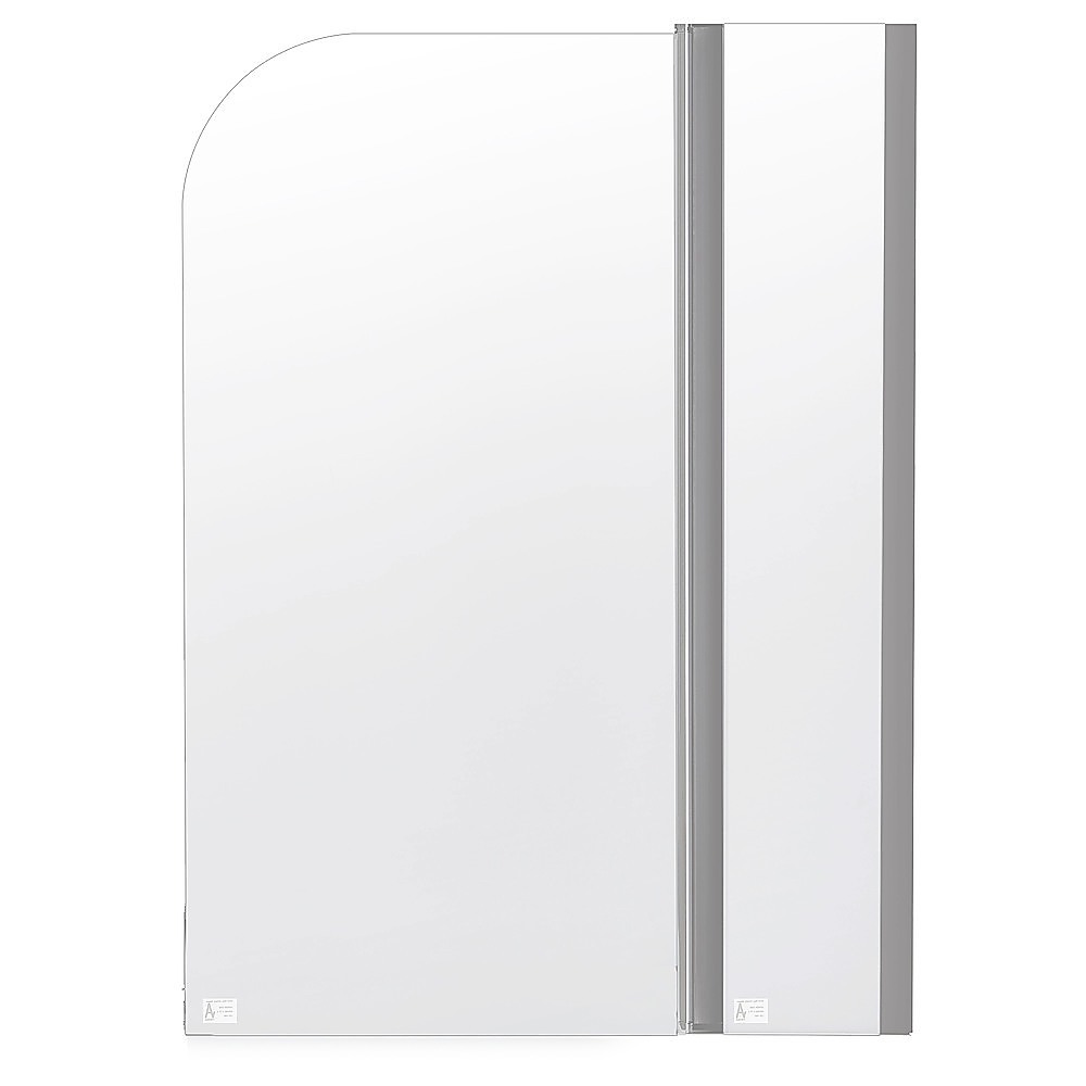 V63-830121-202507151707-00 180 Degree Pivot Door 6mm Safety Glass Bath Shower Screen 1200x1400mm By Della Francesca - Image 1