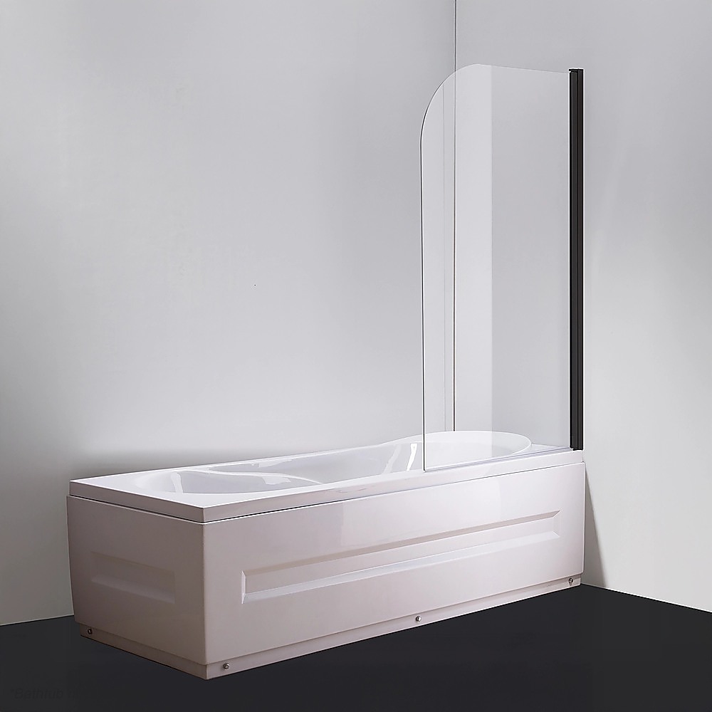 V63-830141-202507161843-07 180 Degree Pivot Door 6mm Safety Glass Bath Shower Screen 900x1400mm By Della Francesca - Image 8