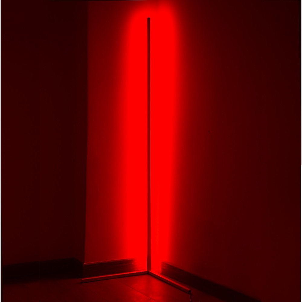 V63-835351-60dc48d9f251a.1000x1000-02 Modern - Colour RGB - Minimalist LED Corner Floor Lamp - White - Mood Lighting - Image 3