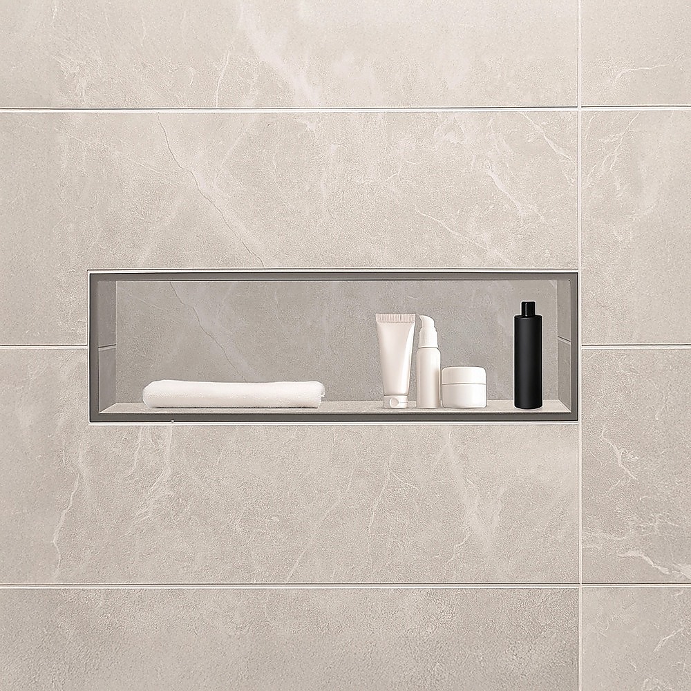 V63-836351-202507241950-00 Shower Niche - 350 x 1000 x 92mm Prefabricated Wall Bathroom Renovation - Image 8