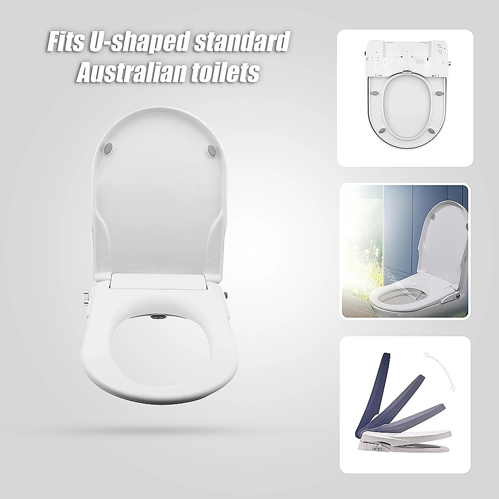 V63-836451-202508071819-07 Non Electric Bidet Toilet Seat W/ Cover Bathroom Spray Water Wash - Image 8