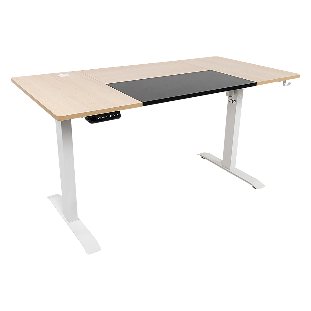 V63-841961-195530-00 Standing Desk Electric Motorised Computer Desk Height Adjustable Sit Stand Table - Image 1
