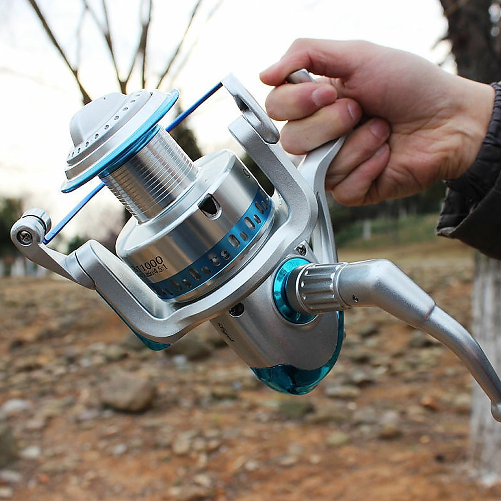 V63-844641-143414-01 High Speed Saltwater Metal Spinning Fishing Reel Large Sea Fishing Reels - Image 2