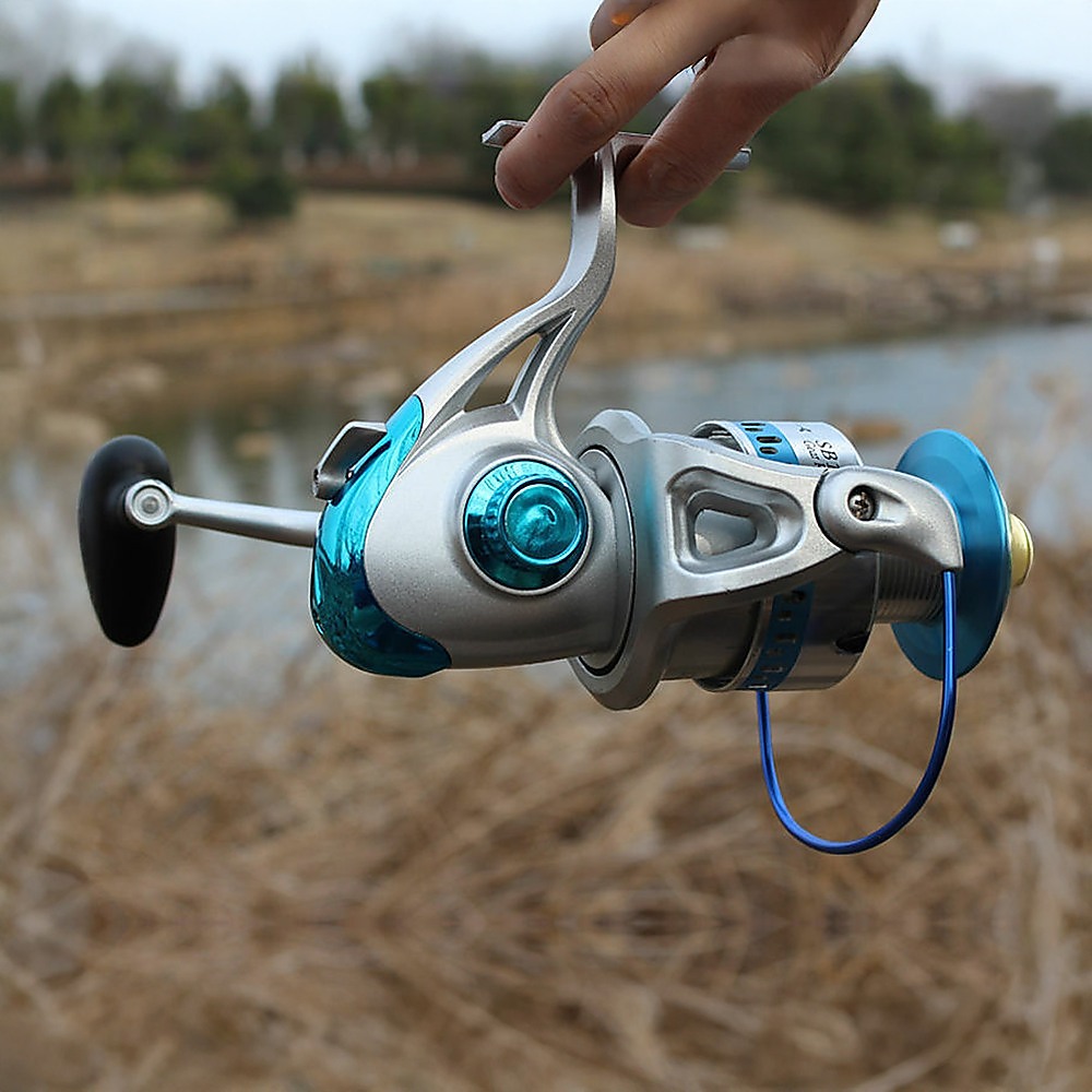 V63-844641-143414-05 High Speed Saltwater Metal Spinning Fishing Reel Large Sea Fishing Reels - Image 6