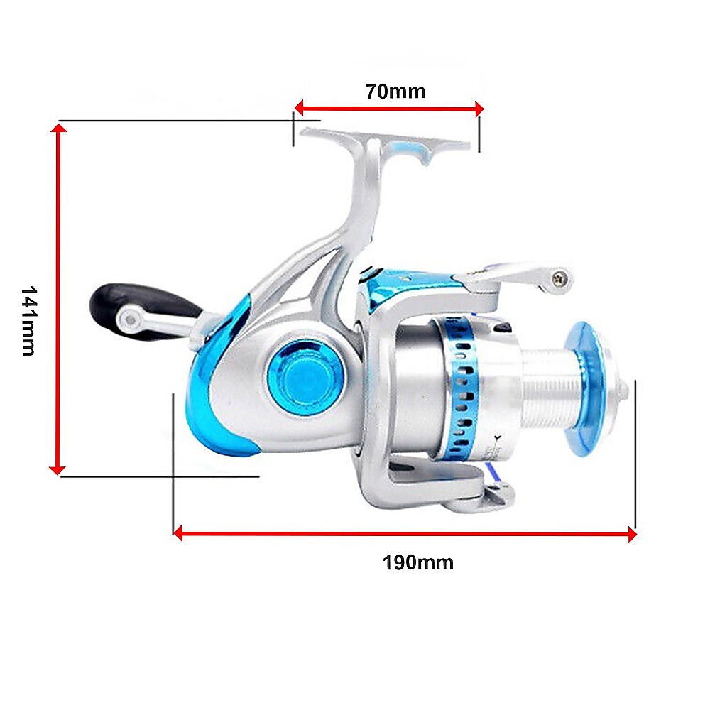 V63-844641-143414-11 High Speed Saltwater Metal Spinning Fishing Reel Large Sea Fishing Reels - Image 12