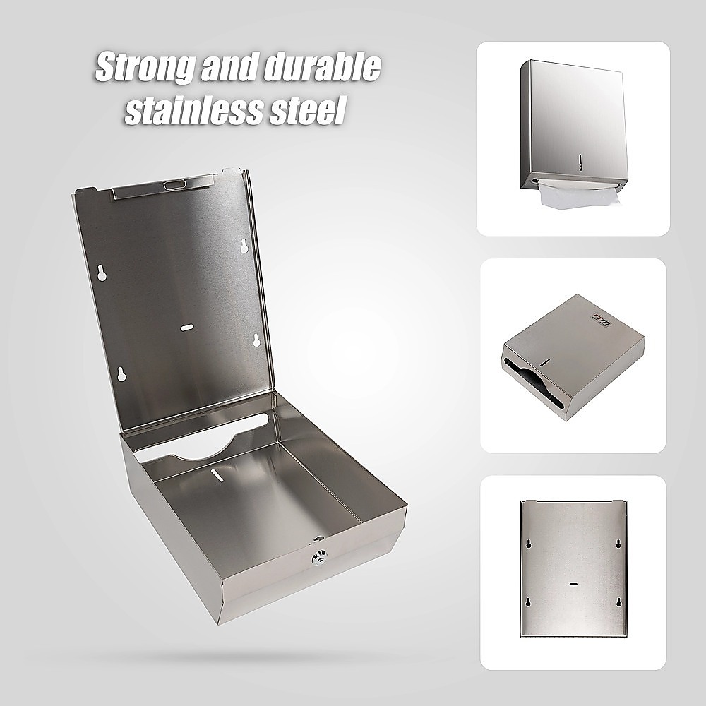 V63-920701-202508081906-07 Paper Towel Dispenser Wall Mount Commercial Bathroom - Image 8
