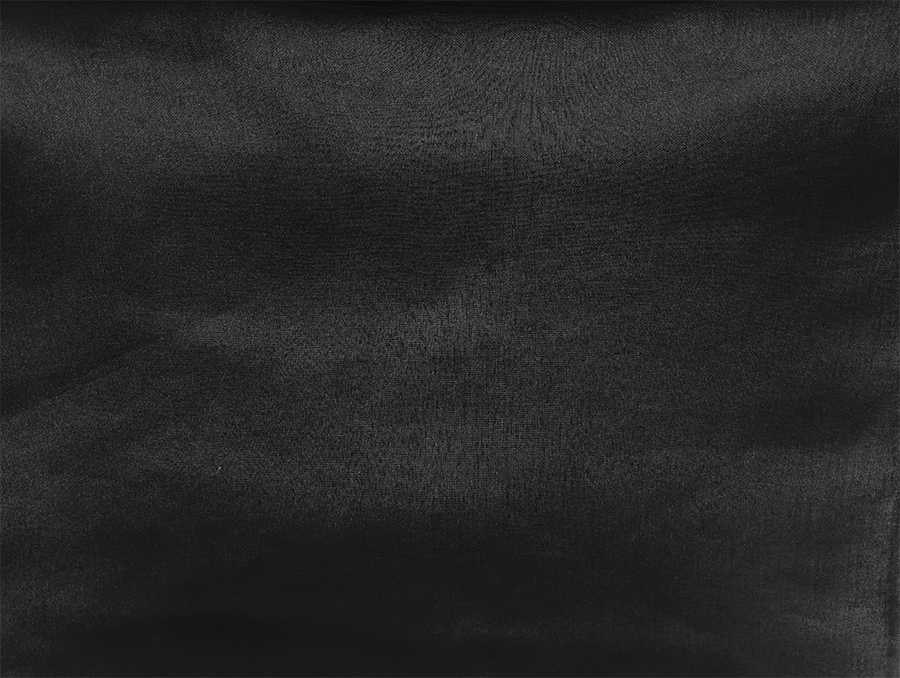 V702-CNA5-4-1BLK-202505080933-01 2 Long drop Sheer Voile Curtains 588cm wide 270cm Drop +Hooks Pinch Pleat  Black - Image 2