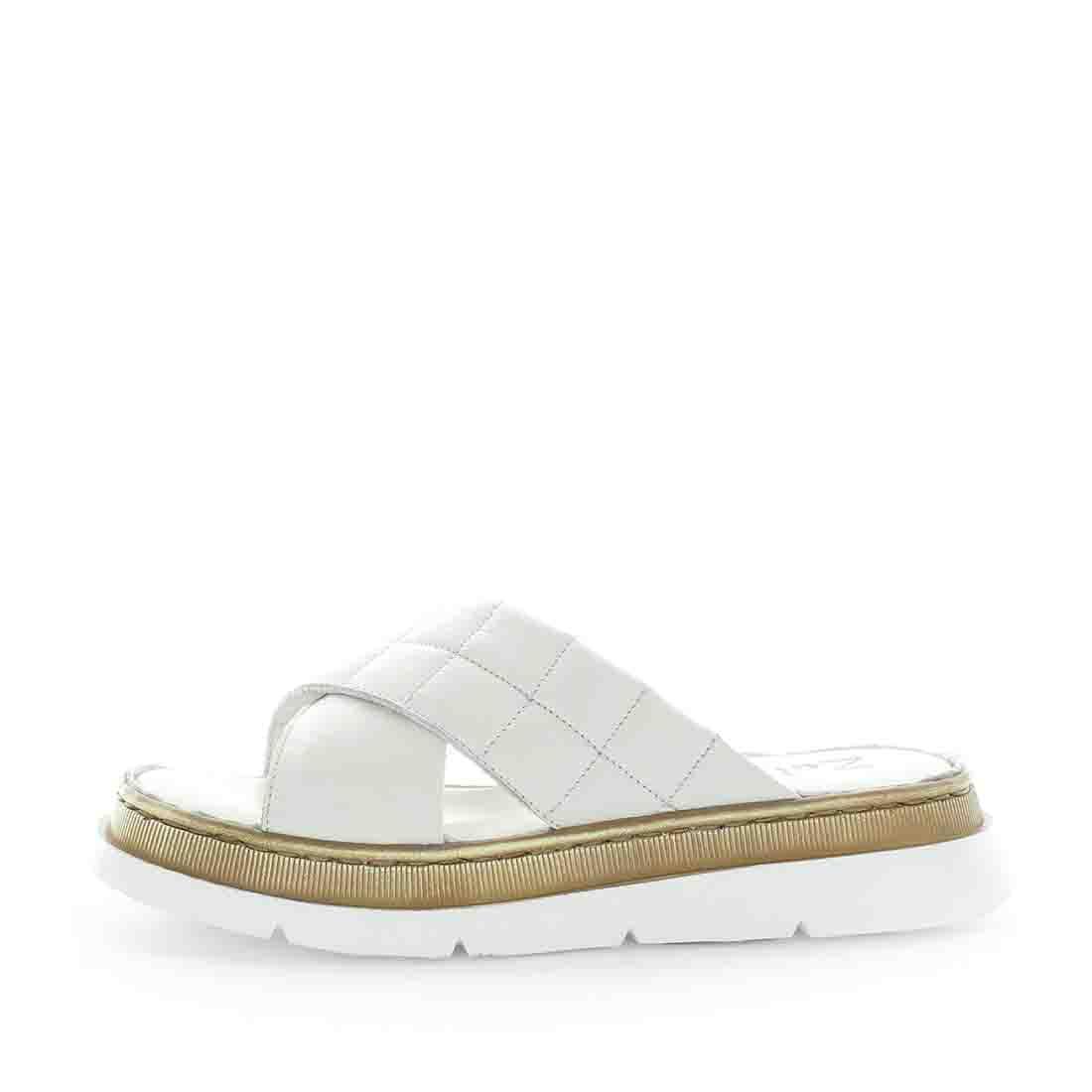 V717-ZHABESI-WHITE-40-194885-00 ZOLA Women's HABESI Flats White Shoe 40EU - Image 1