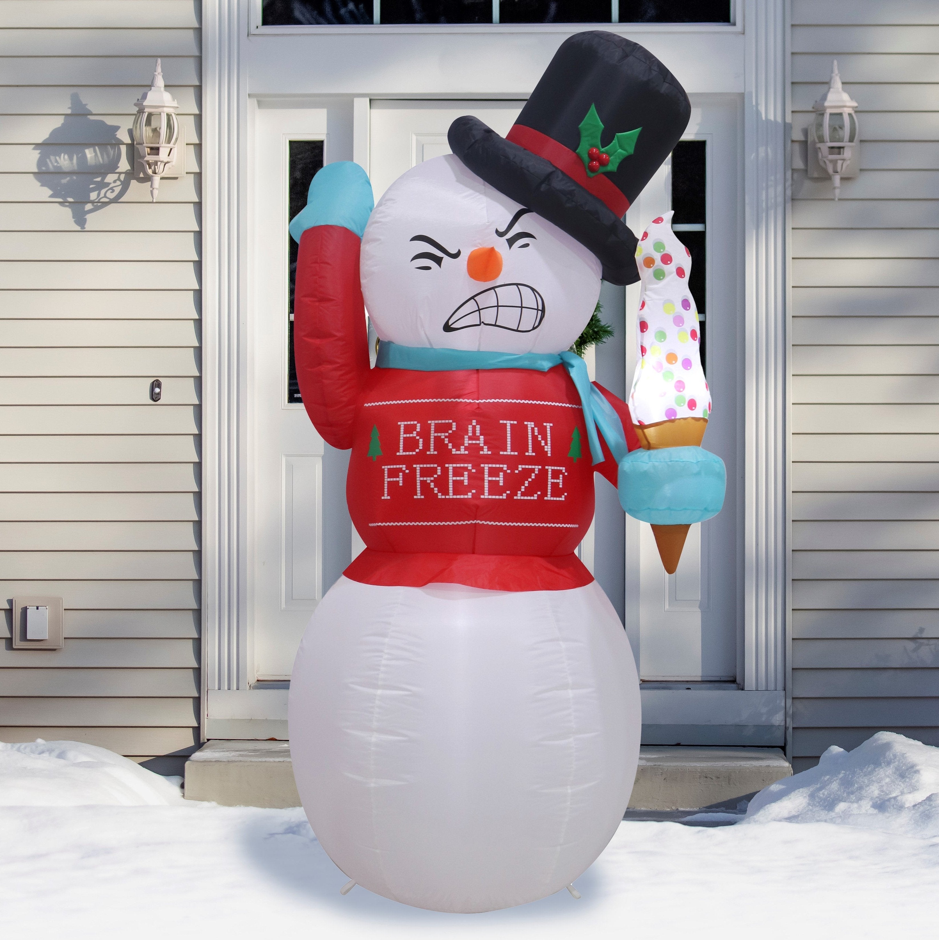 V720-XL0973-200236-00 Airpower Shaking Freeze Snowman 180cm - Image 1