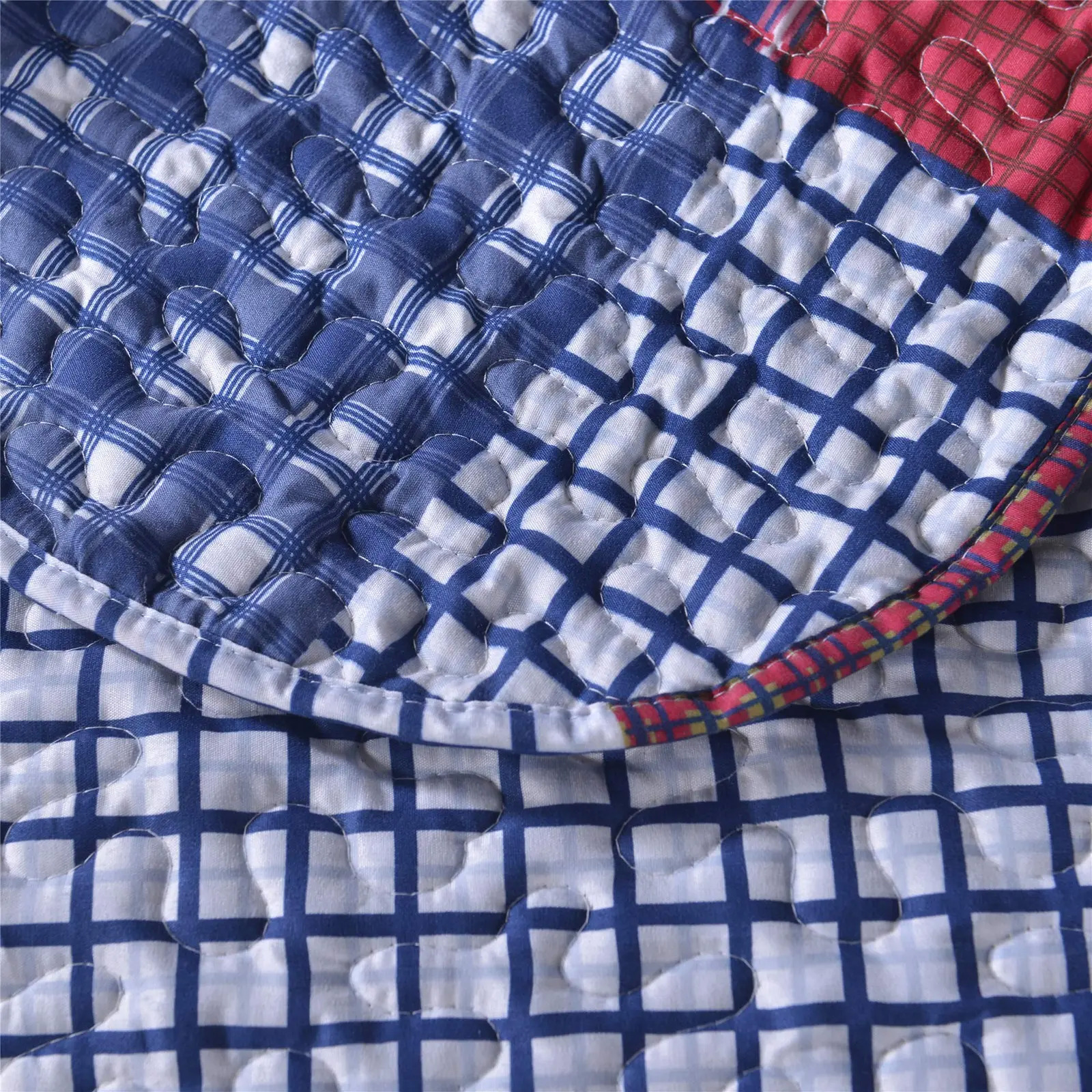 V745-MAC080159Q13U-190949-03 Finesse Quilted Bedspread and Pillowcases Set: Transform Your Sleep Experience - Queen size - Image 4