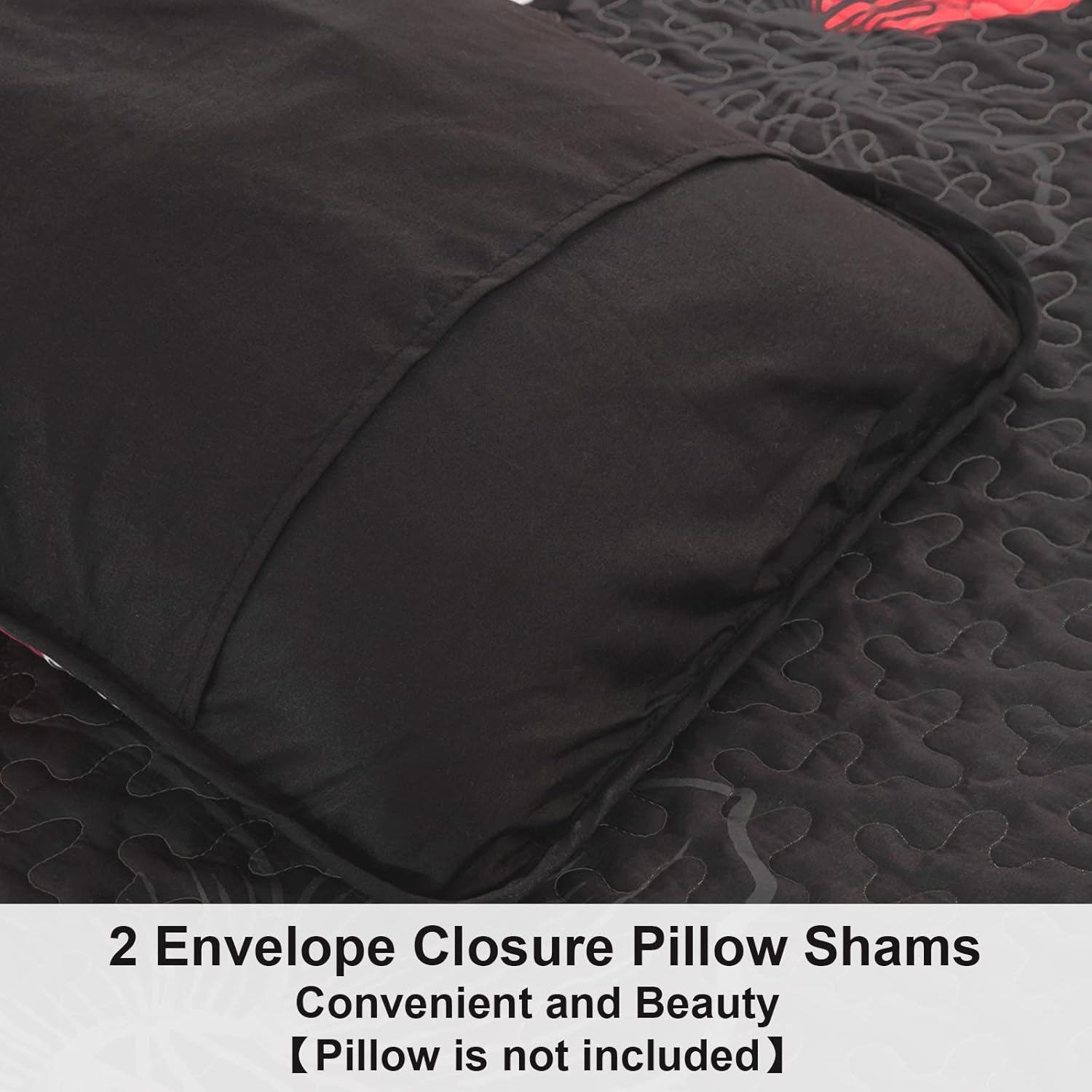 V745-MAC080182Q13U-190874-05 Glorious Quilted coverlet and pillowcovers set: Unmatched Beauty - Queen size - Image 6