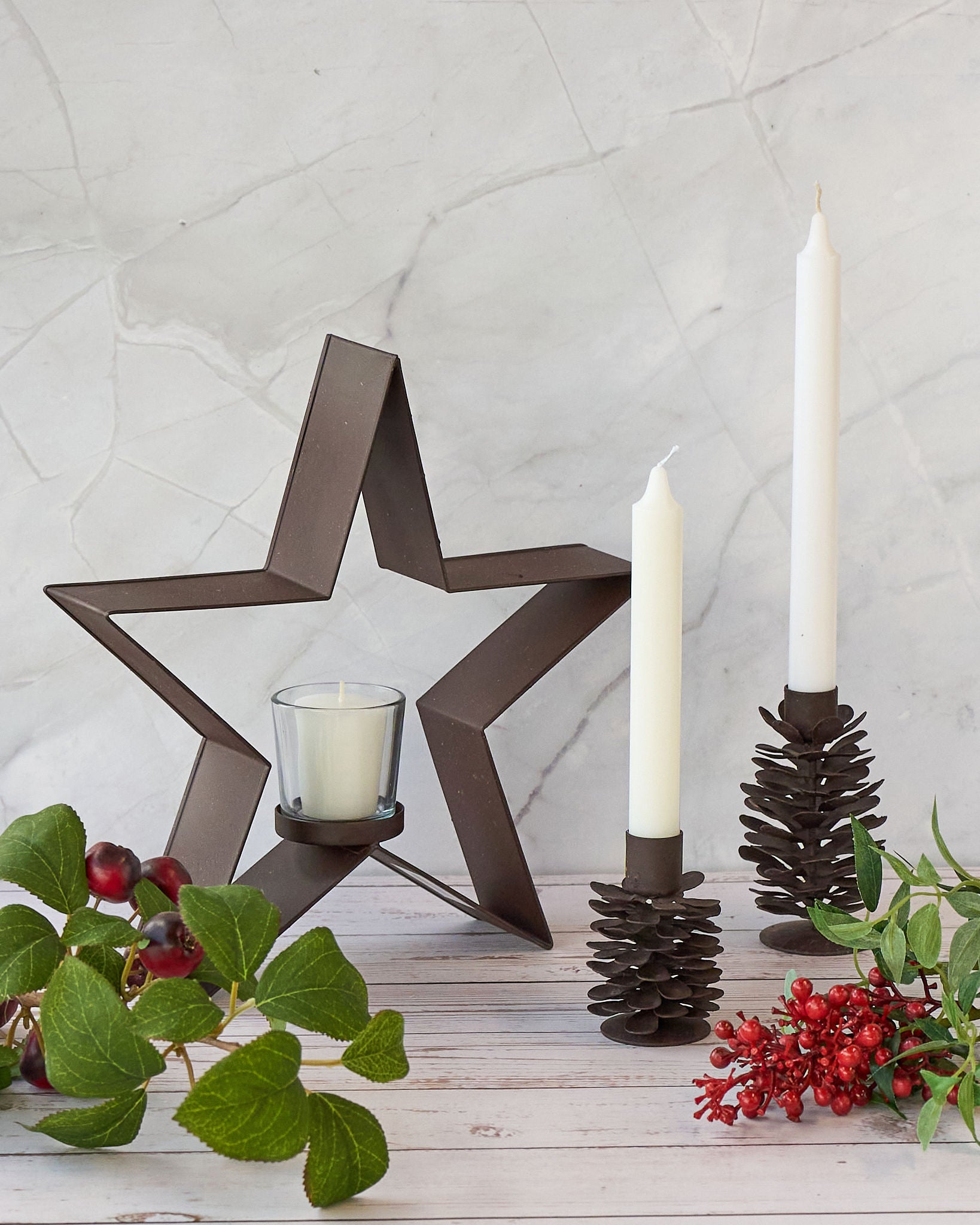 V758-CV05151-202505231106-02 casa-verde-shaker-star-with-votive-rust-29-x-5-x-27cm - Image 3