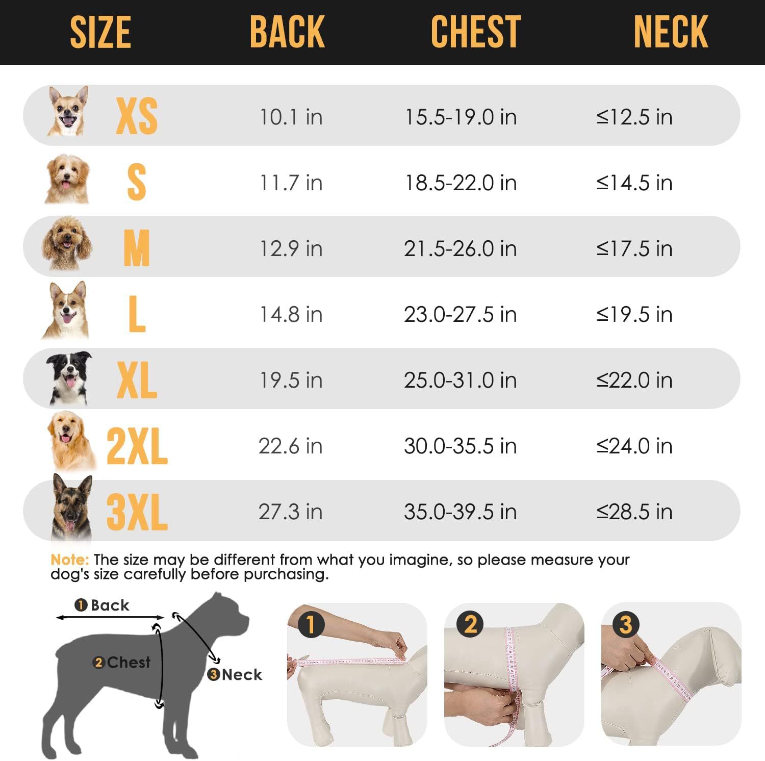 V888-ELOSUNG12114-210358-02 M Yellow Reflective Adjustable Pet Raincoat with Hood - Waterproof Dog Jacket, Adjustable Dog Poncho for Outdoor Protection - Image 3