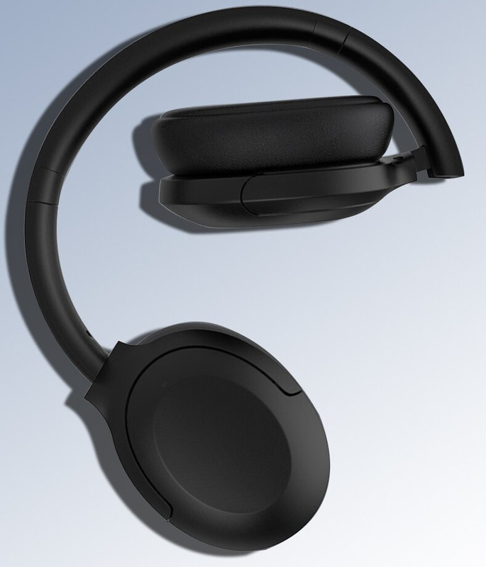 V888-ELOSUNG15078-211975-02 Pink P3965 Foldable Bluetooth 5.3 ANC Wireless Over-Ear Headphones with Noise Cancellation - Image 3