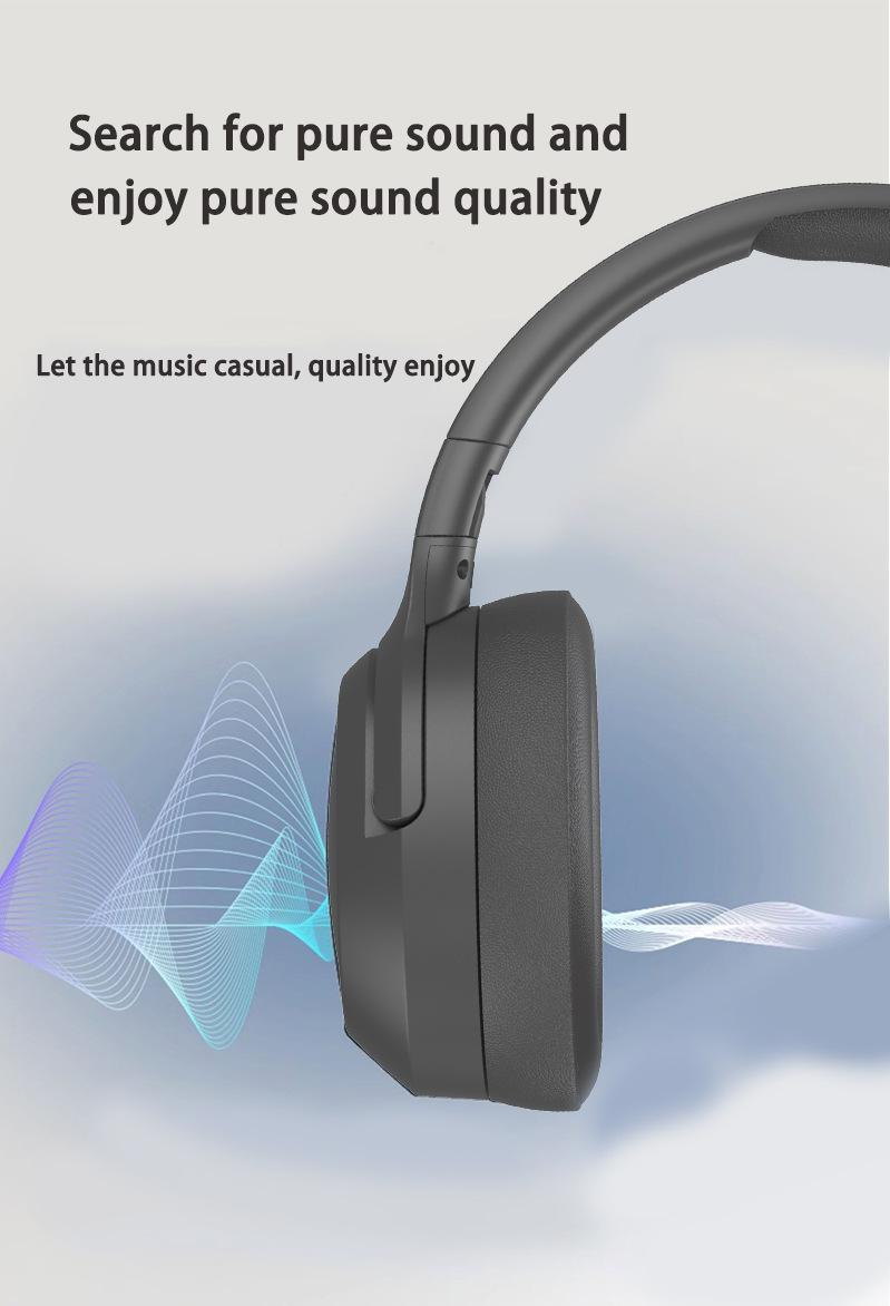 V888-ELOSUNG15086-211992-02 Pink P2963 Wireless Bluetooth Headphones with LED Light, Hi-Fi Sound, and Sport Design - Image 3