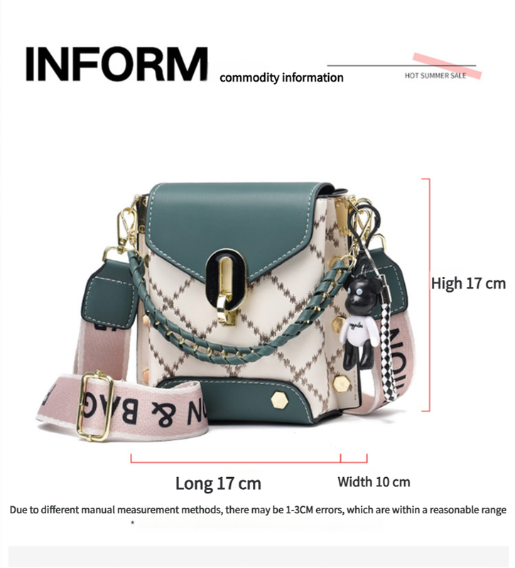V888-ELOSUNG18229-202505131808-05 Brown Stylish Korean Minimalist Crossbody Bag - Elegant Small Square Shoulder Bag with Phone Pocket - Image 6