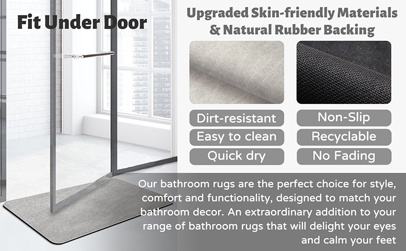 V888-ELOSUNG20626-202502261708-03 Brown Quick-Dry Absorbent Non-Slip Bath Rug for Bathroom, Kitchen & Entryway 45x70cm - Image 4