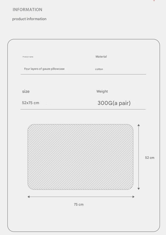 V888-ELOSUNG20691-202502281115-02 Pair of Gray Circular Pattern Tied Cotton Gauze Pillow Cover - Secure Fit, Premium Comfort (Insert Not Included) - Image 3