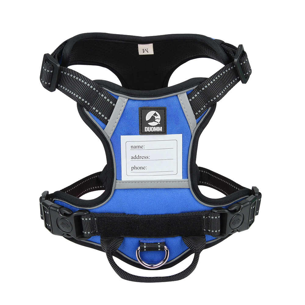 V888-ELOSUNG21887-202503131521-00 Size XL Blue Reflective No-Pull Dog Harness - Adjustable & Durable for Large Breeds, Anti-Escape Design - Image 1