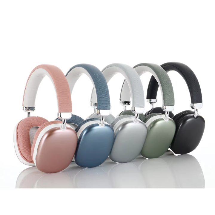 V888-ELOSUNG23013-202503211711-01 Pink Wireless Bluetooth Headphones - Over-Ear, Deep Bass, Foldable, Long Battery Life - Image 2