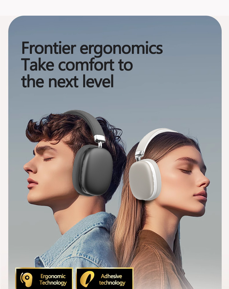 V888-ELOSUNG23013-202503211711-04 Pink Wireless Bluetooth Headphones - Over-Ear, Deep Bass, Foldable, Long Battery Life - Image 5