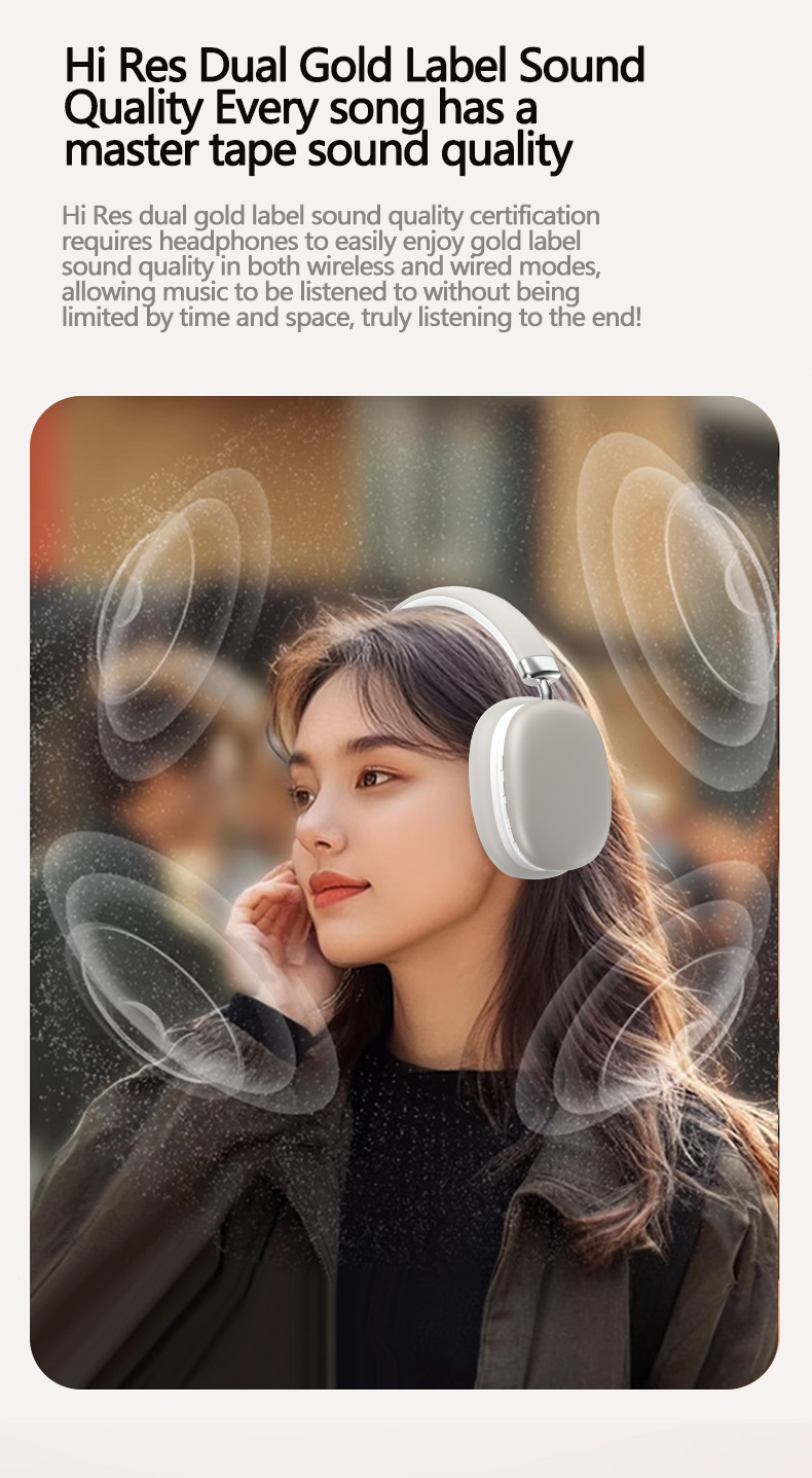 V888-ELOSUNG23013-202503211711-09 Pink Wireless Bluetooth Headphones - Over-Ear, Deep Bass, Foldable, Long Battery Life - Image 10