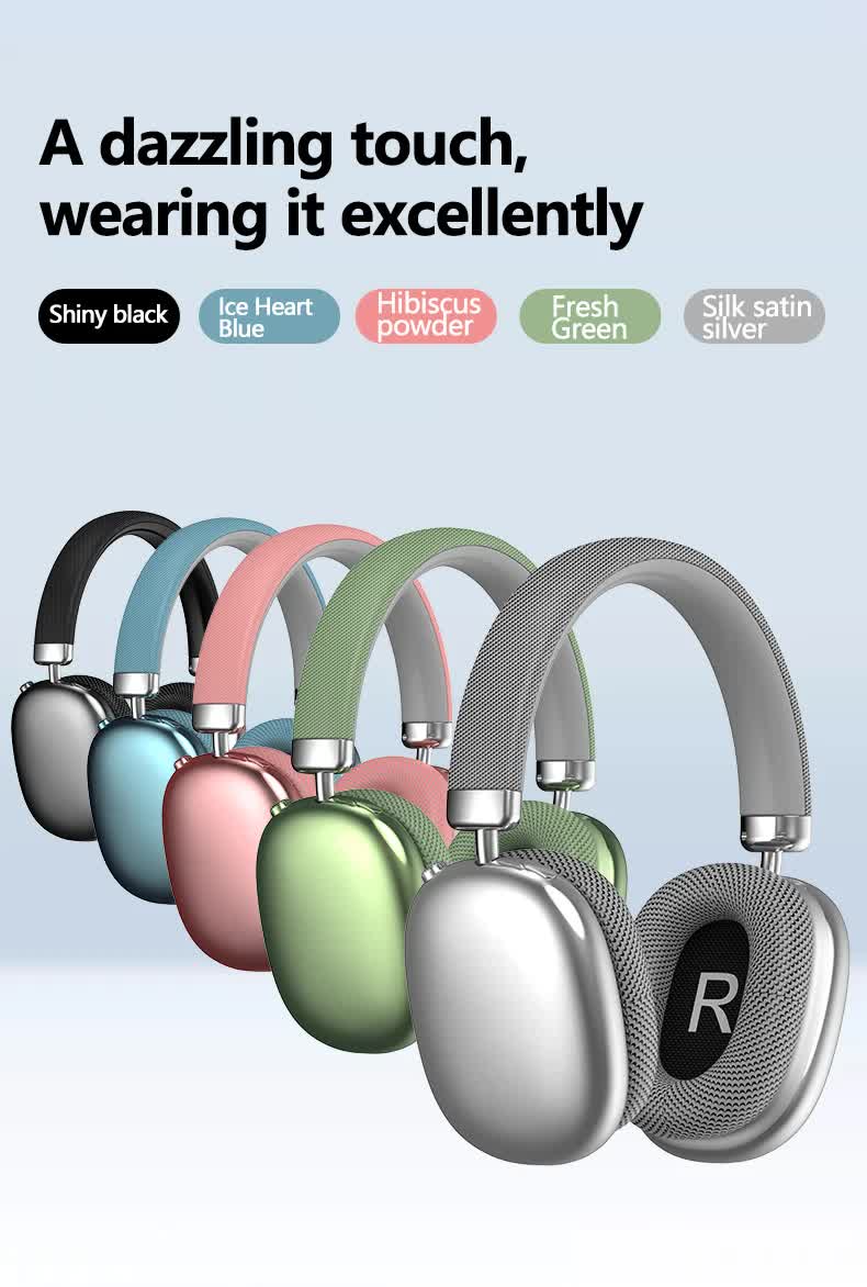 V888-ELOSUNG23018-202503211715-07 Pink Comfortable Over-Ear Headphones - Hi-Fi Sound, Long Battery, Swivel Control - Image 8