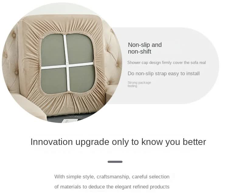 V888-ELOSUNG23057-202503211530-05 2 Pcs Black Elegant Polyester Sofa Cover - Full Protection Against Cat Scratches & Wear - Image 6