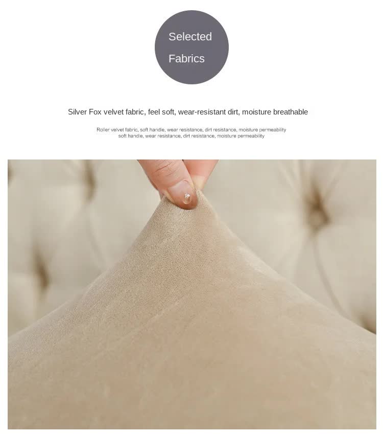 V888-ELOSUNG23057-202503211530-06 2 Pcs Black Elegant Polyester Sofa Cover - Full Protection Against Cat Scratches & Wear - Image 7