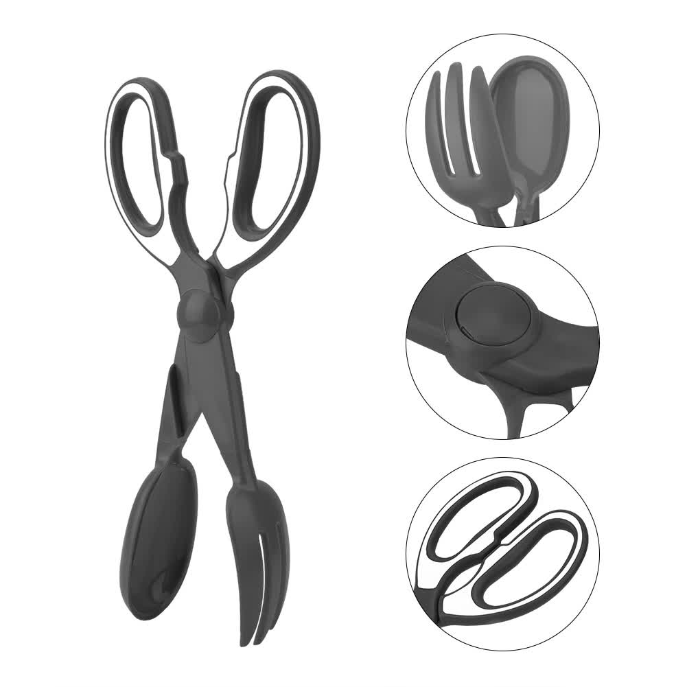 V888-ELOSUNG23336-202503271310-06 2 Pcs Black Pet Poop Scooper with Long Handle - Durable Plastic Waste Picker for Dogs and Cats - Image 7