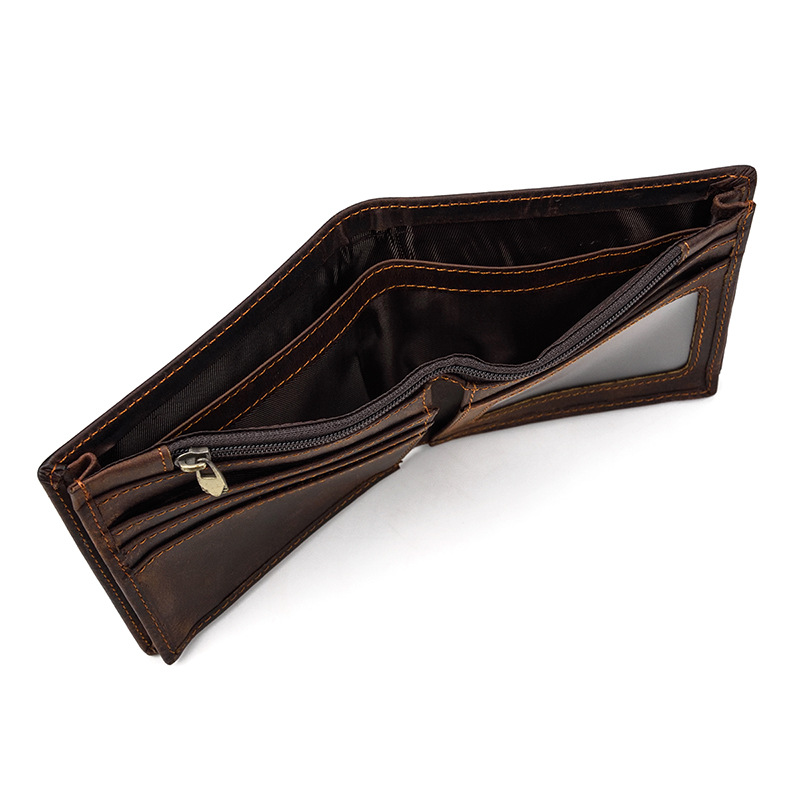 V888-ELOSUNG24158-202503251938-02 Brown Men's Vintage Wallet Multi-Card Slots Large Capacity Coin Purse Casual Clutch Bag for Everyday Use - Image 3