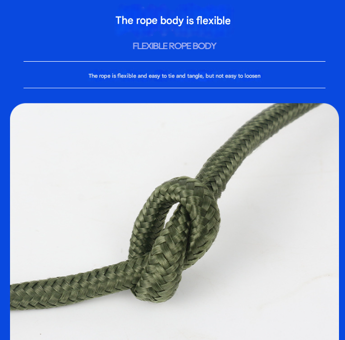 V888-ELOSUNG24657-202504141612-01 Orange Polyester (for home use) Without Wire Core Heavy Duty Adjustable Clothesline Set (2 Pack) - 10m Steel Wire Core Nylon Rope with Hooks for Outdoor & Camping - Image 2