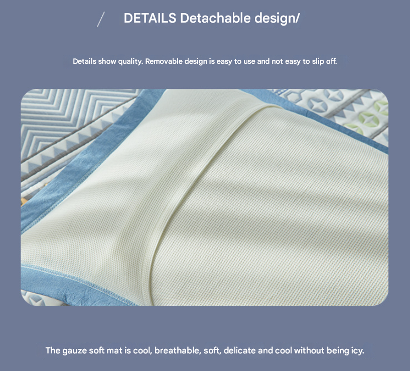 V888-ELOSUNG24706-202504171731-01 Orange Stallion Premium 6-Layer Cotton Gauze Pillowcase Pair - Ultra Soft & Breathable (56x80cm) - Image 2