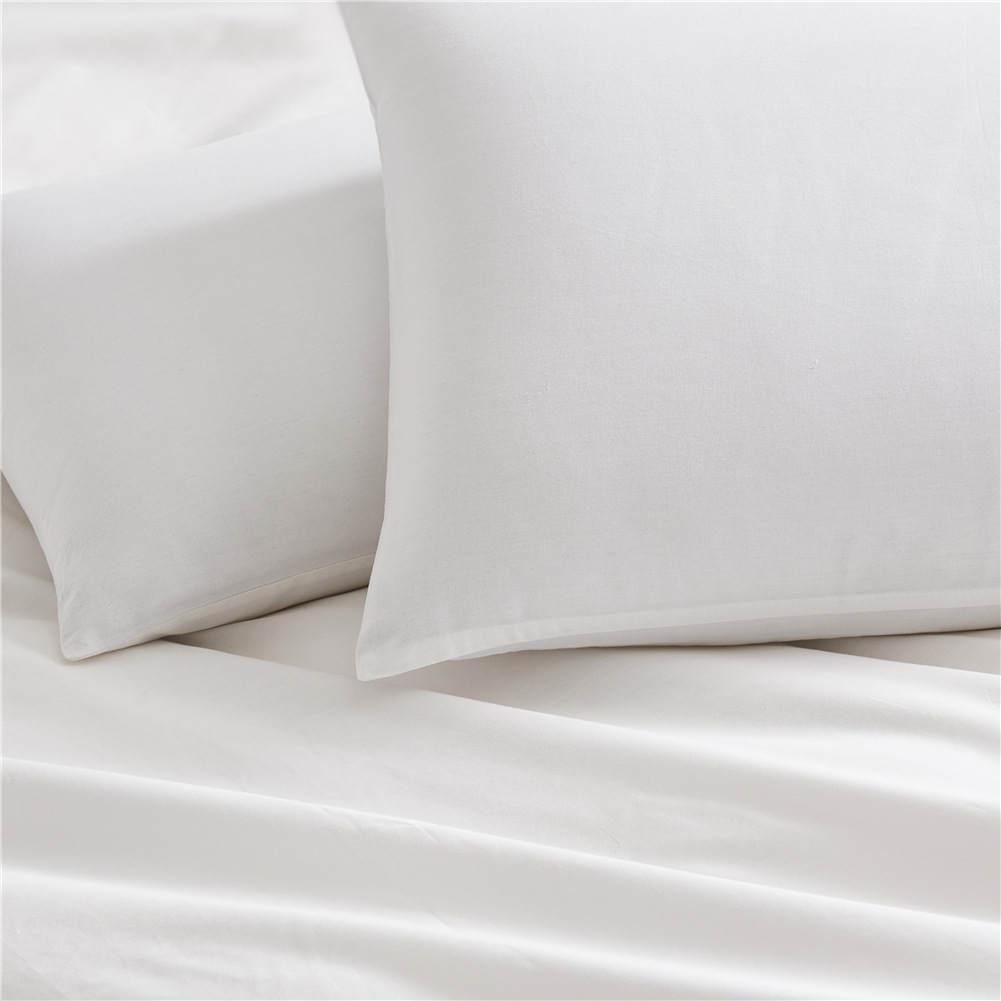 V888-ELOSUNG27793-202505191421-02 Grey Ultra Soft Brushed Waterproof Pillow Protectors (Set of 2) - 50x70cm, Stain & Spill Guard for Bed Pillows(Note: pillow core not included) - Image 3
