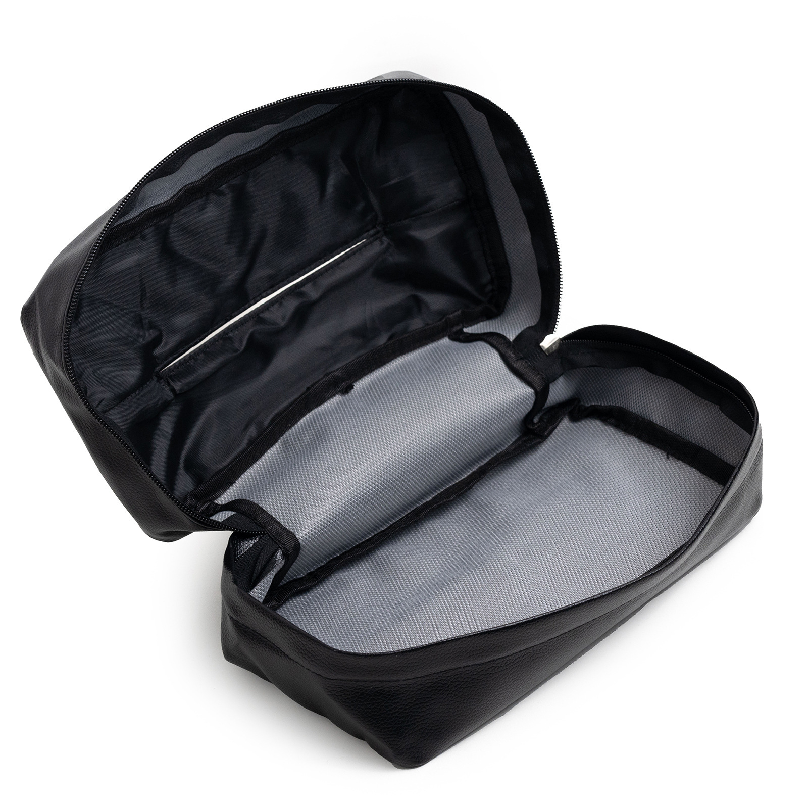 V888-ELOSUNG28157-202504281522-01 White Universal Leather Car Tissue Box Holder - Visor, Armrest & Seat Back Mount - Image 2