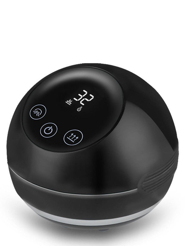 V888-ELOSUNG29899-202506191111-00 Smart Electric Cupping & Gua Sha Massager with Red Light Therapy & Magnetic Stones - 5 Levels, Rechargeable(black) - Image 1