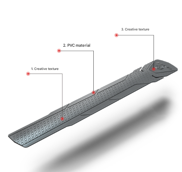 V888-ELOSUNG32476-202506191208-04 2 Pcs Black Durable Bicycle Frame Down Tube Protector Sticker  - Anti-Scratch Guard for MTB & Road Bikes - Image 5