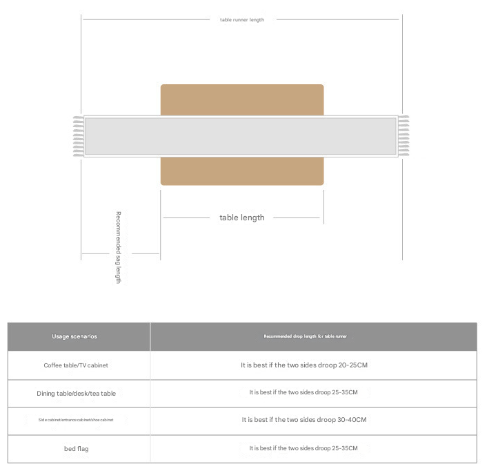 V888-ELOSUNG33240-202506111528-01 Camellia American Retro Jacquard Embroidered Table Runner - Light Luxury Table Mat 30cm x 180cm with Tassels - Image 2