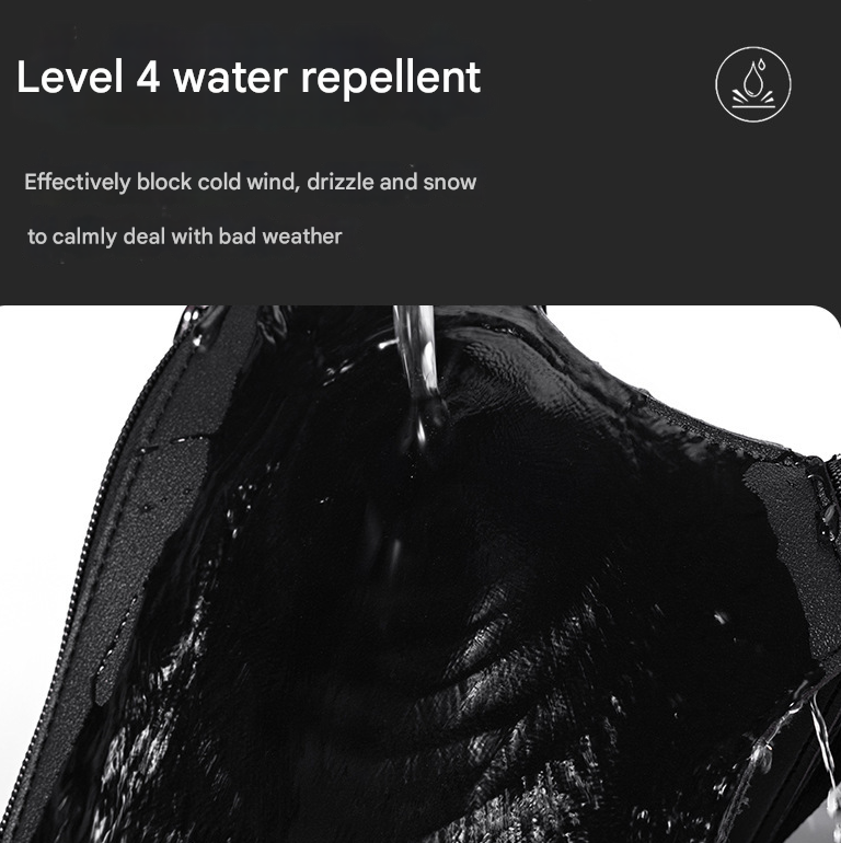 V888-ELOSUNG33370-202506191246-02 Balck Tactical Underarm Shoulder Holster Bag - Anti-Theft Double Pouch Vest Pack for Men - Image 3