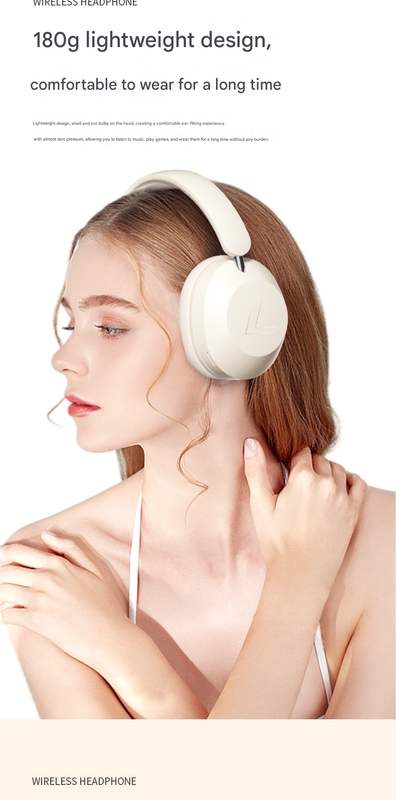 V888-ELOSUNG34091-202506091240-03 Pink SY-T4 luetooth Music Headset - New Wireless Over-Ear Headphones with Long Battery Life for Sports and Universal Phone Compatibility - Image 4