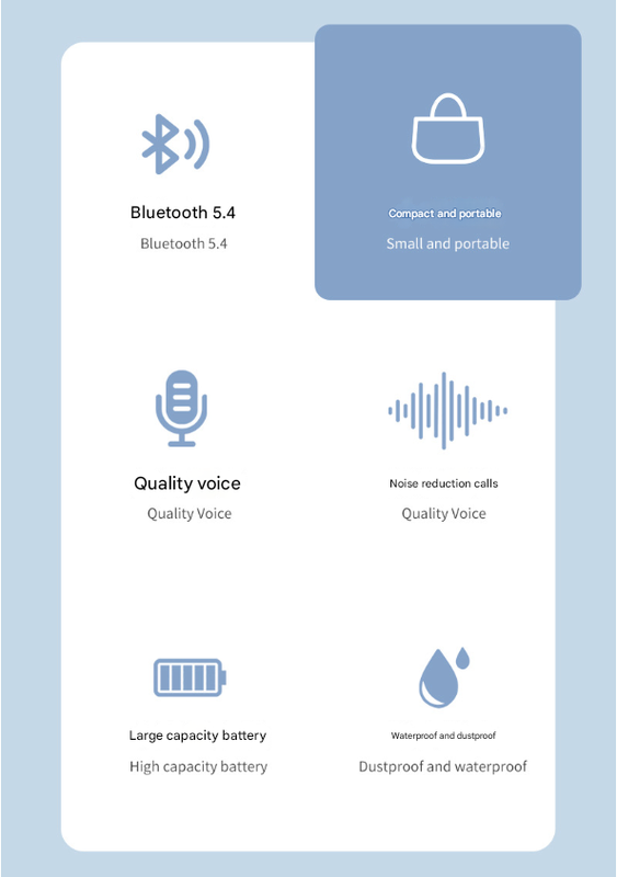 V888-ELOSUNG34096-202506091241-02 White WG-05 New OWS Bone Conduction Bluetooth Earphones with AI Translation - Non-In-Ear Sports Design - Image 3